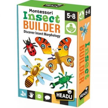 Montessori. Construieste o insecta