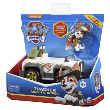 Patrula catelusilor vehicule cu figurina catelus tracker
