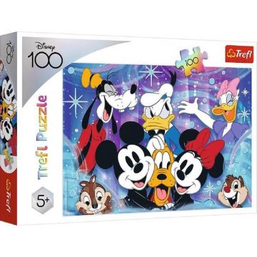 Puzzle 100: Disney. Prietenii fericiti