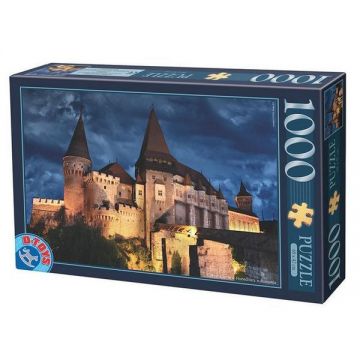 Puzzle 1000 romania - hunedoara. corvin castle (63038-13)