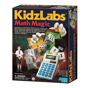 Set educativ 4M, Magie cu matematica, Kidzlabs