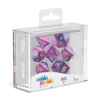 Set Zaruri Oakie Doakie Dice RPG Set Gemidice (7) - Amethyst