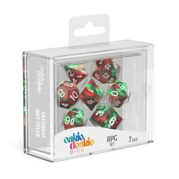 Set Zaruri Oakie Doakie Dice RPG Set Gemidice (7) - Bloody Jungle