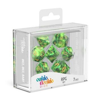 Set Zaruri Oakie Doakie Dice RPG Set Gemidice (7) - Jungle