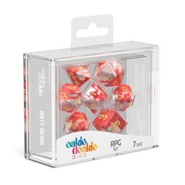 Set Zaruri Oakie Doakie Dice RPG Set Gemidice (7) - Red Sky