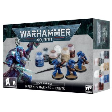 Warhammer 40.000 - Infernus Marines + Paints