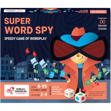 Joc Educativ Chalk and Chuckles - Super Spionul Cuvintelor