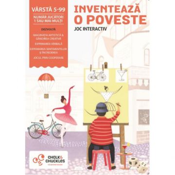 Joc Interactiv Chalk and Chuckles Inventeaza o Poveste