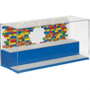 LEGO® Vitrina LEGO STORAGE 40700002, albastru