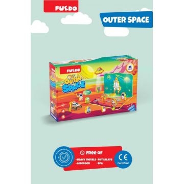 Puzzle spatiu cosmic, 25 piese