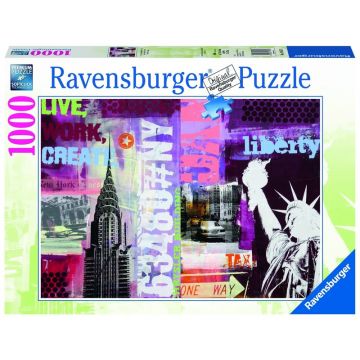 Ravensburger - Puzzle New York, 1000 piese