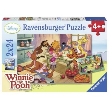 Ravensburger - Puzzle Winnie the pooh, 2x24 piese