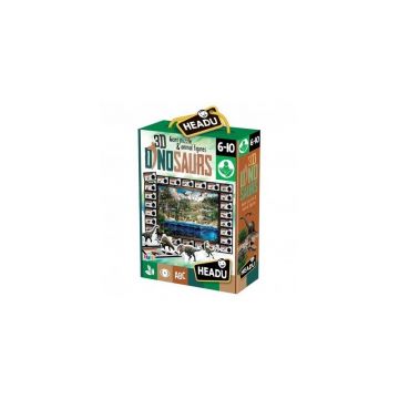 Headu - Puzzle 3D Dinozauri