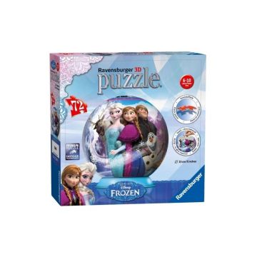 Ravensburger - Puzzle 3D Frozen, 72 piese