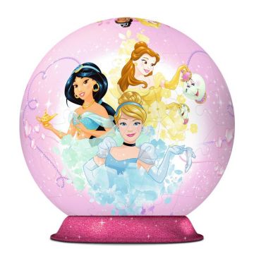 Ravensburger - Puzzle 3D Printese Disney, 72 piese