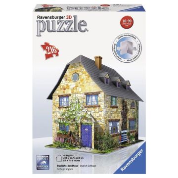 Ravensburger - Puzzle 3D Vila engleza, 216 piese