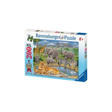 Ravensburger - Puzzle Animale in Africa, 200 piese