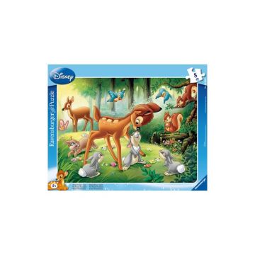Ravensburger - Puzzle Bambi, 8 Piese