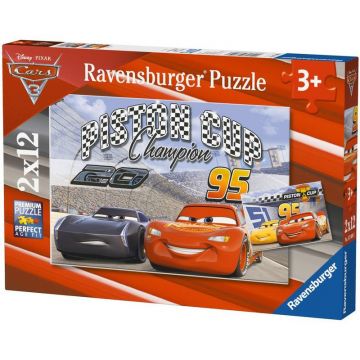 Ravensburger - Puzzle Cars 2x12 piese