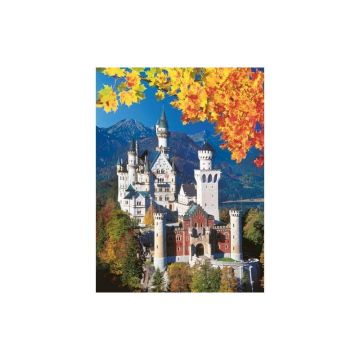 Ravensburger - Puzzle Castelul Neuschwanstein Toamna, 1500 piese