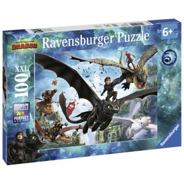 Ravensburger - Puzzle Dragons III, 100 piese