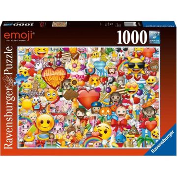 Ravensburger - Puzzle Emoji, 1000 piese