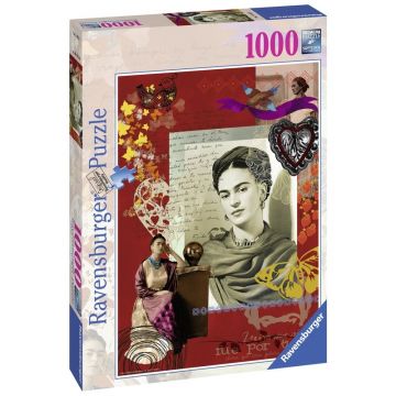Ravensburger - Puzzle Frida Kahlo, 1000 piese