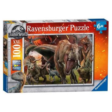 Ravensburger - Puzzle Jurassic World, 100 piese