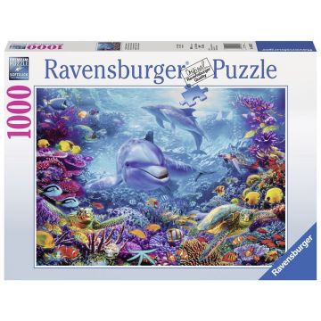 Ravensburger - Puzzle Lumea sub apa, 1000 piese