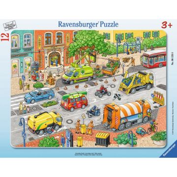 Ravensburger - Puzzle Oras Plin De Viata, 12 Piese