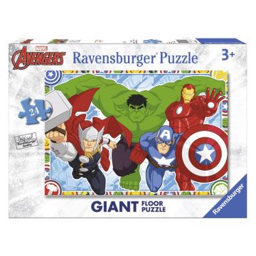 Ravensburger - Puzzle Razbunatorii, 24 piese