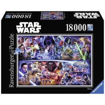 Ravensburger - Puzzle Star Wars I-Vii, 18000 piese