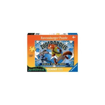 Ravensburger - Puzzle Zootopia, Judy&Nick, 60 piese