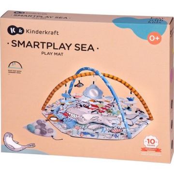 Covoras interactiv 2 in 1 pentru copii, Kinderkraft, Multicolor