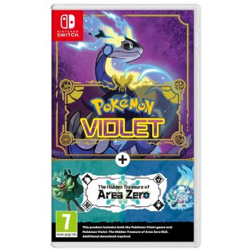 Joc Nintendo Pokemon Violet + Hidden Treasure of Area Zero DLC pentru Nintendo Switch