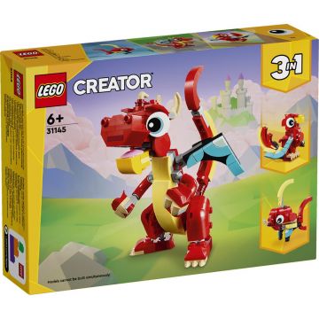 LEGO® Creator - Dragon rosu (31145)
