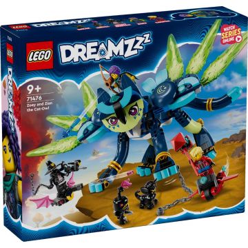 LEGO® Dreamzzz - Zoey si pisica bufnita Zian (71476)