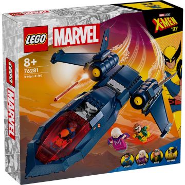 LEGO® Super Heroes - Avionul X-Jet al lui X-Men (76281)