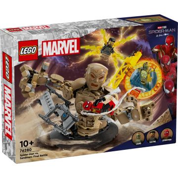 LEGO® Super Heroes - Omul paianjen vs Sandman: batalia finala (76280)
