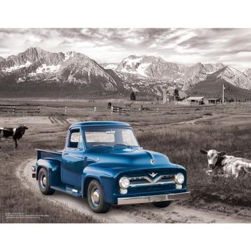 Puzzle 1000 piese 1954 Ford F-100 Heritage Ranch