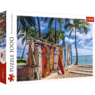 Puzzle Trefl 1000 - Plaja Waikiki