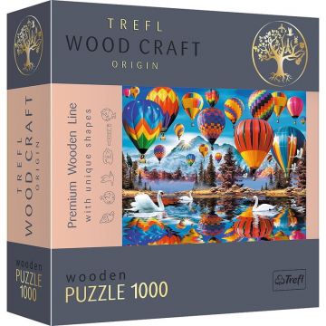 Trefl - PUZZLE DIN LEMN 1000 PIESE BALOANELE COLORATE