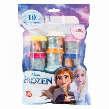 10 Borcanase De Plastilina Frozen In Punga De Plastic