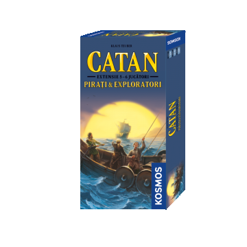 Joc de societate Catan - Pirati si Exploratori (extensie) 5/6 jucatori