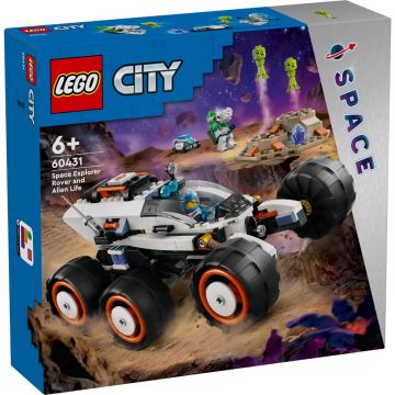 Lego® City - Rover de explorare spatiala si viata extraterestra (60431)