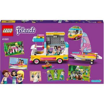 Lego Friends Furgoneta De Camping Si Barca Cu Panze 41681
