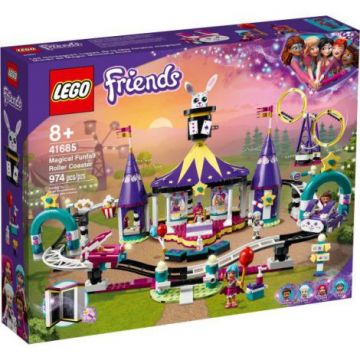Lego Friends Montagne Russe Magic In Parcul De Distractii 41685