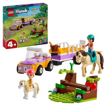 Lego Friends Remorca cu Ponei si Cal 42634