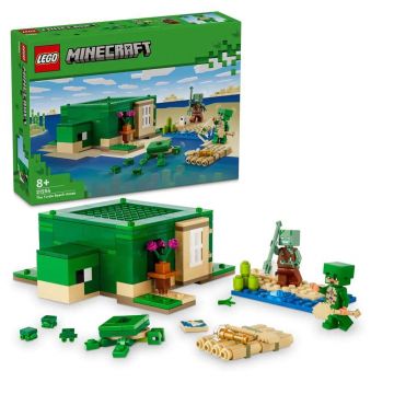 Lego Minecraft Casa de pe Plaja Testoaselor 21254