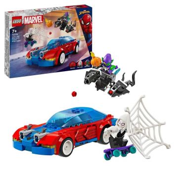 Lego Super Heroes Masina de Curse a Omului Paianjen si Venom Green Goblin 76279